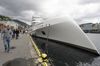 Самая крупная в мире яхта русского миллиардера арестована в Гибралтаре
