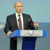 Путин выступил из темноты