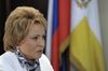 Матвиенко: от антироссийских санкций, в первую очередь, пострадала Украина