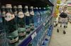 Экспорт грузинской минеральной воды снизился почти на 40%